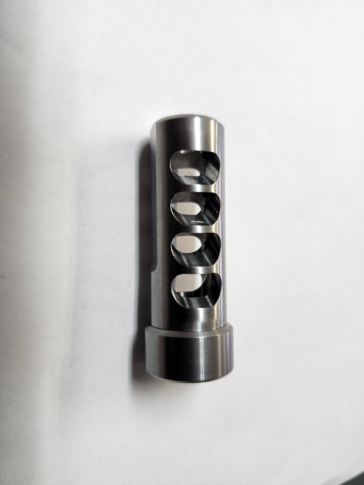 4 Port self timing muzzle brake 1/2x28