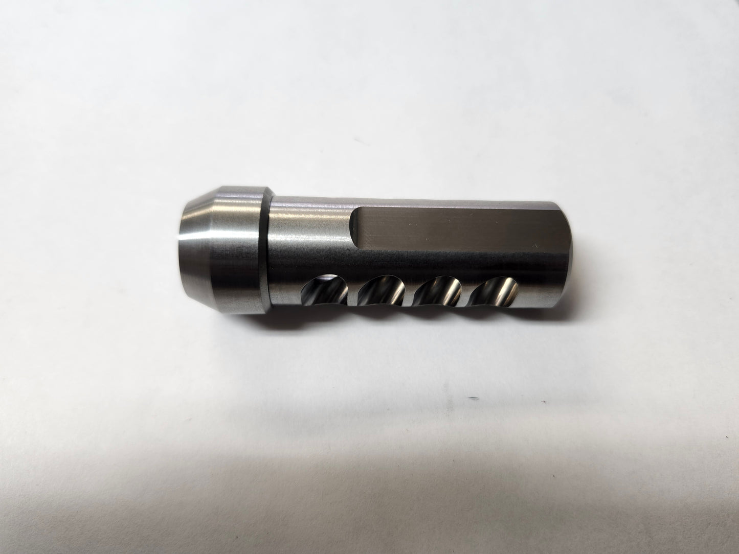 4 Port self timing muzzle brake 1/2x28