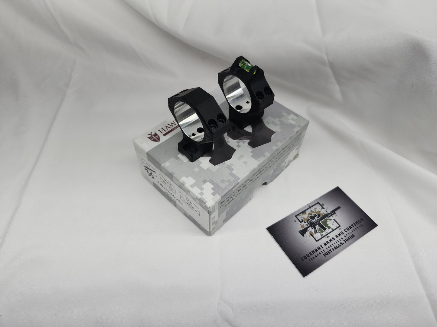 Hawkins Precision 35mm scope rings Defiance Long Action-High